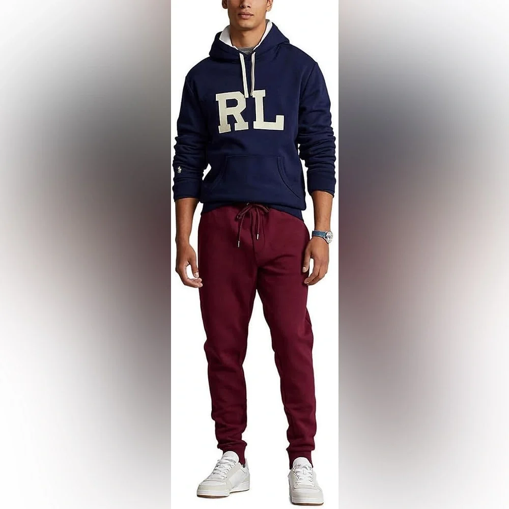 Polo Ralph Lauren Double-Knit Jogger Pant Maroon Size Large